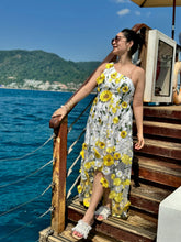 3D Floral High-Low Dress